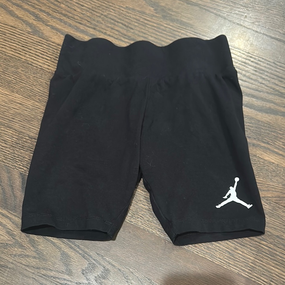 Kids Black Bike Shorts Sz M 10-12 yrs